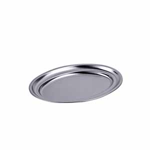 FUENTE OVAL INOX 25 X17CM SUPREM