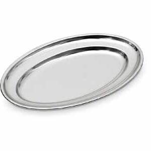 FUENTE OVAL INOX 40X26 CM SUPREM