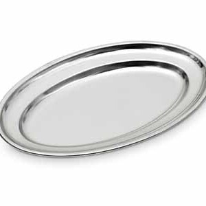 FUENTE OVAL INOX 50X30 CM SUPREM