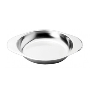 PLATO HUEVOS 17 CM. INOX
