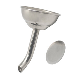 EMBUDO VINO C/FILTRO 8,5CM INOX