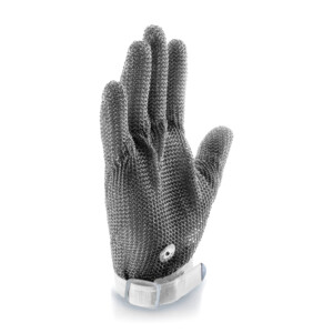 GUANTE CARNICERO INOX PEQ (BANDA BLANCA)