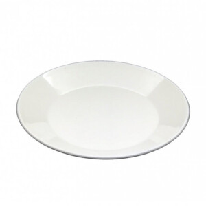 POLICARB PLATO  LLANO 22CM BLANCO CBC