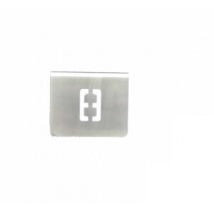 NUMERO MESA INOX Nº 08