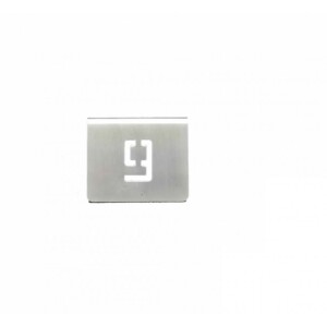 NUMERO MESA INOX Nº 09