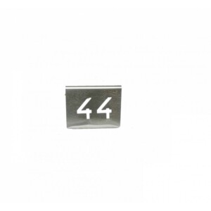 NUMERO MESA INOX Nº 44