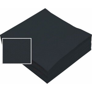 SERVILLETA 40X40 CELU.  NEGRA 2H