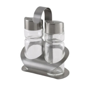 JUEGO 2P PIMENTERO-SALERO INOX SABOR MONIX