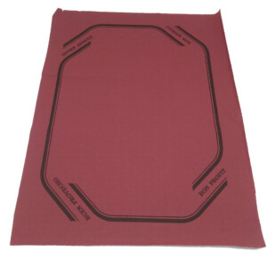 MANTEL 30X40 INDIV BURDEOS 40G C/ORLA