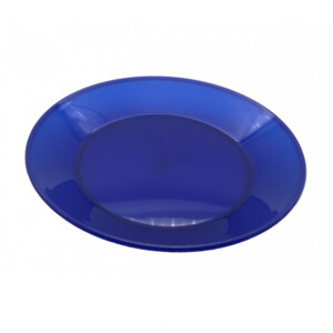 POLICARB PLATO LLANO 22CM AZUL CBC