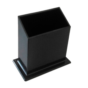 PALILLERO RECTANG 6X2,5X7 PTCO NEGRO