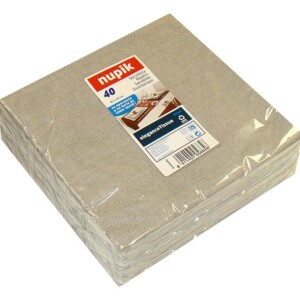 SERVILLETA 40X40 ELEGANCE TISSUE ANTRACITA