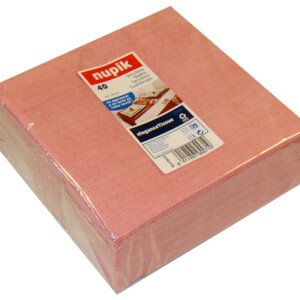 SERVILLETA 40X40 ELEGANCE TISSUE BURDEOS