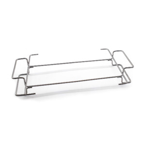 SOPORTE RECT. PARA FTE 32X22CM INOX 18/10