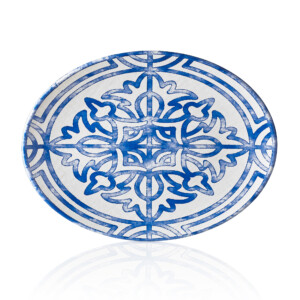 TILDA FUENTE OVAL 49X36 MELAMINA 11849SEVILLA