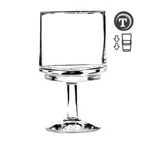 T-UP STACK COPA 25CL "T" VCL